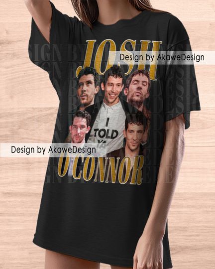 Josh O'Connor Shirt Style Fans Gift Graphic Shirt | Cotton Short Sleeve Shirt | Streetwear | Casual Shirt | For Unisex