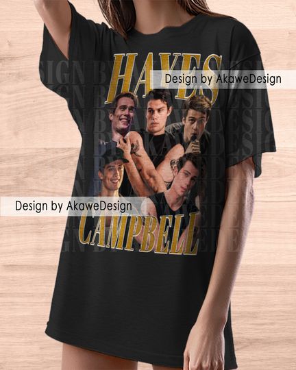 Hayes Campbell Shirt Style Fans Gift Graphic Nicholas Galitzine Shirt | Cotton Short Sleeve Shirt | Streetwear | Casual Shirt | For Unisex