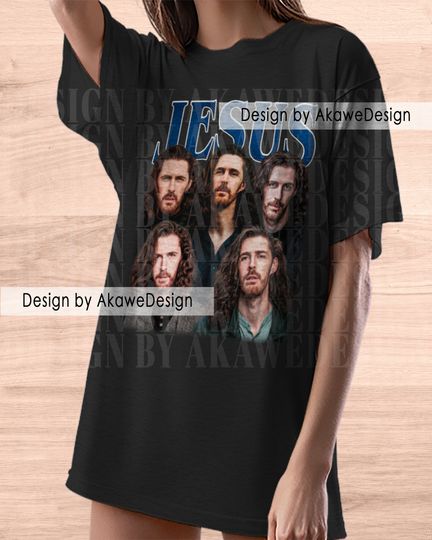 Hozier Jesus Shirt Style Fans Gift Graphic Shirt | Cotton Short Sleeve Shirt | Streetwear | Casual Shirt | For Unisex