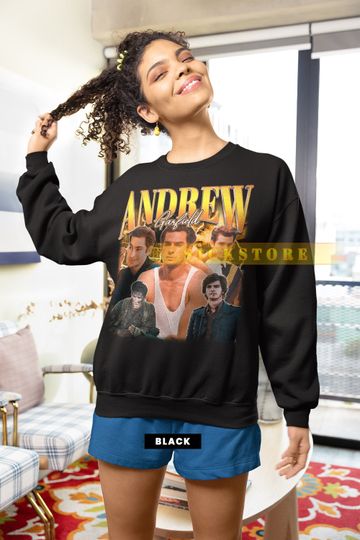 ANDREW GARFIELD Vintage Sweatshirt, Andrew Garfield Homage Shirt, Andrew Garfield Fan Tees, Andrew Garfield Retro 90s Shirt Merch Gift