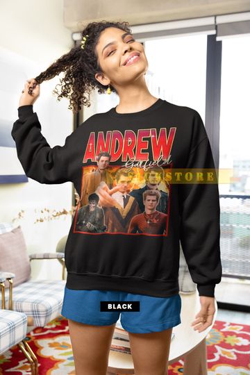 ANDREW GARFIELD Vintage Sweatshirt, Andrew Garfield Homage Shirt, Andrew Garfield Fan Tees, Andrew Garfield Retro 90s Shirt Merch Gift