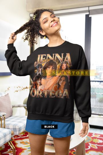JENNA ORTEGA Sweatshirt, Jenna Marie Ortega Jane Shirt, Jenna Ortega Wednessday, Jenna Ortega Vada Cavell, Stuck Middle Retro 90s Shirt