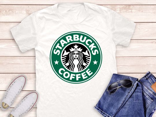 Starbucks T-shirt, Starbucks Shirts, Starbucks Coffee Shirts, Starbucks Cup Shirt, Gift for Her, Gift for Him, Starbucks lover Gift