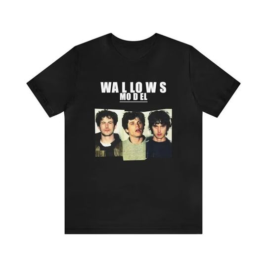 Wallows Model Tour 2024 Shirt, Music Merch for Fans, Gift for Fans, Summer Cotton Short Sleeved Shirt, Music Clothing for Men, Women and Kids