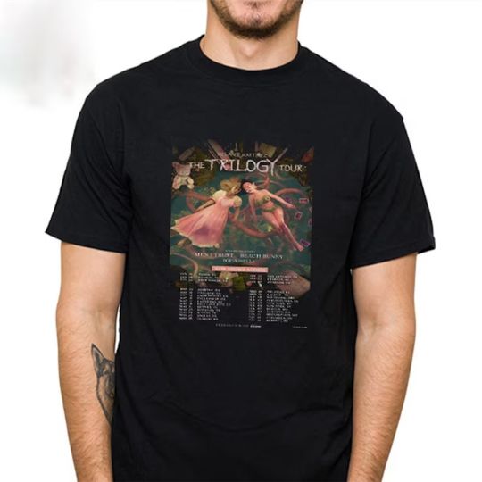 Melan/ie Ma/rtinez The Trilogy Tour 2024 The Cycle Of Life Shirt, Music Merch for Fans, Gift for Fans, Summer Cotton Short Sleeved Shirt, Music Clothing for Men, Women and Kids