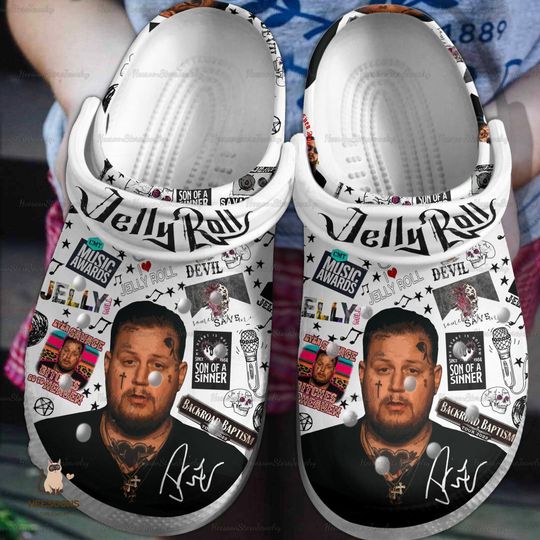 Jelly Roll Shoes, Jelly Roll Tour 2024 Sandals, Jelly Roll Men Shoes, Jelly Roll Women Sandals, Son Of A Sinner, Somebody Save Me