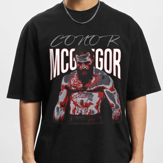Conor Mcgregor cotton tee, Graphic Tshirt for men, women, Unisex, Trending Gifts