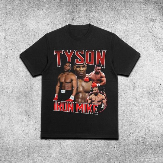 Mike tyson Funny cotton tee, Graphic Tshirt for men, women, Unisex, Trending Gifts