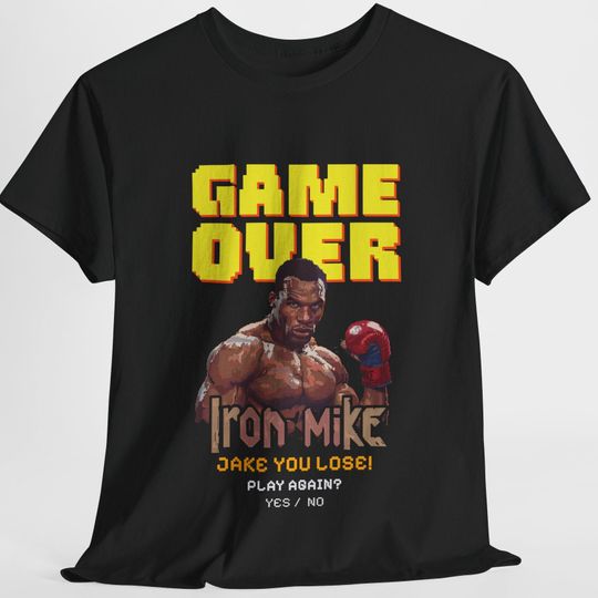 Mike Tyson cotton tee, Graphic Tshirt for men, women, Unisex, Perfect Boxing Fan Gift, Unique Sports Apparel