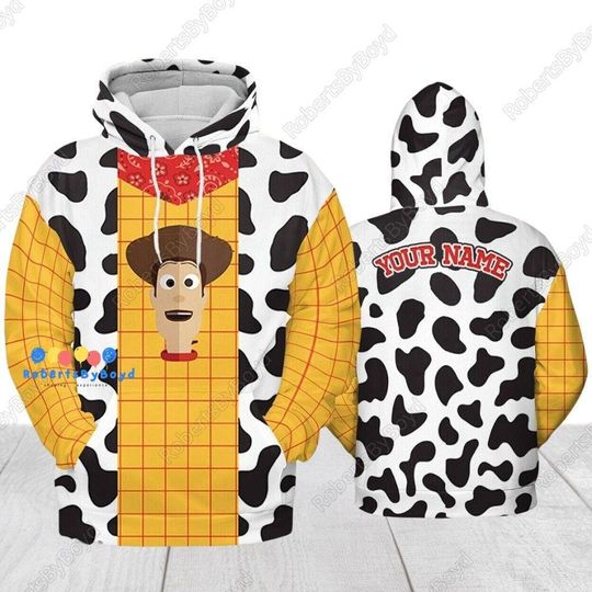 Toy Story Woody Hoodie, Woody Costume Hoodie, Disney Toy Story Shirt, Toy Story Sweatshirt, Cartoon Sweatshirt, Toy Story Fan Shirt