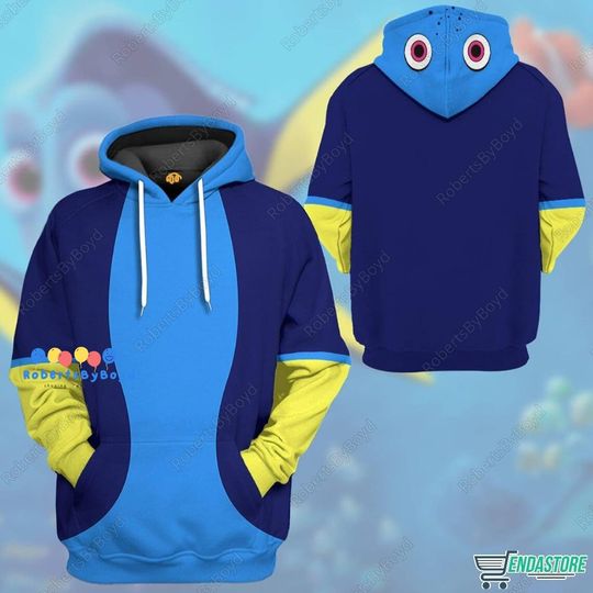 Disney Finding Nemo Hoodie, Dory Costume 3D Hoodie, Finding Nemo Dory Shirt, Finding Nemo Tee, Disney Family Shirt, Aesthetic Hoodie