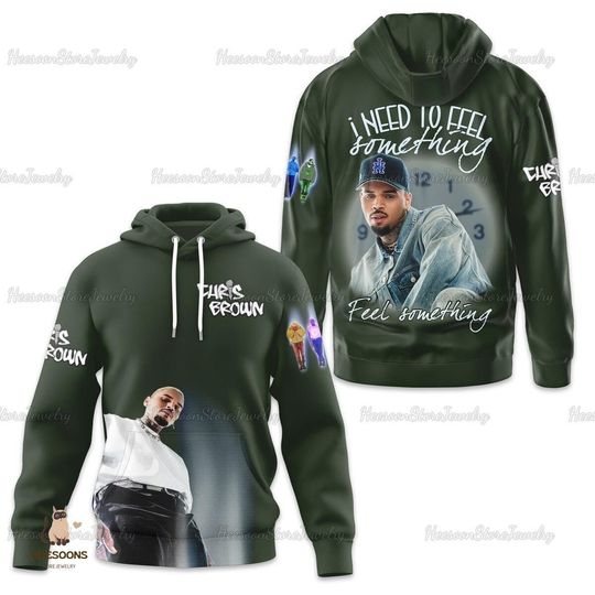Chris Brown Hoodie, Chris Brown Tour Hoodie, Chris Brown 2024 3D Hoodie, Chris Brown Breezy Hoodie, Chris Brown 11 11 Unisex Hoodie