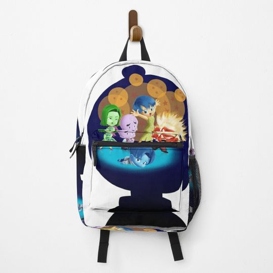 Inside Out 2 Backpack For Kids and Adults, Adjustable Shoulder Straps, Lightweight and Waterproof Backpack