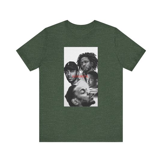 Kendrick Lamar T-shirt, Exclusive Design for Kendrick Lamar  Unisex short sleeves heavy cotton shirt, multiple colors full size S-5XL shirt