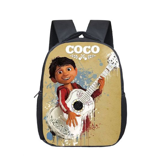 Disney Coco Kindergarten Backpack, Children School Bag Toddler Bag, for Fashion Kids School Bookbags Gift
