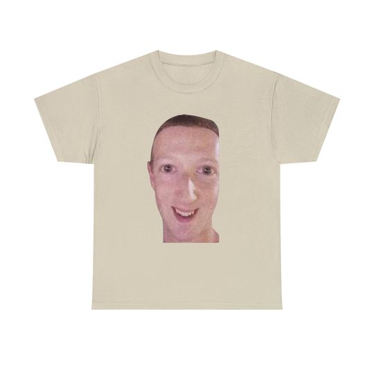 Zucc Shirt, Meme Shirt, Mark Zuckerberg Cotton Tee, Graphic Tshirt for men, women, Unisex, Trending Casual Fashion