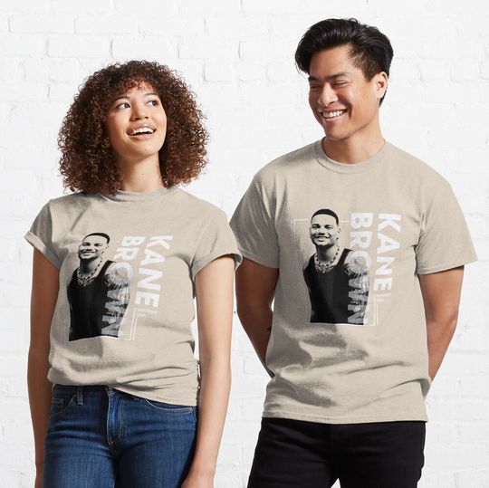 Kane Brown Classic T-Shirt, Music Merch for Fans, Summer Cotton Short Sleeved Shirt, Music Clothing for Men, Women and Kids