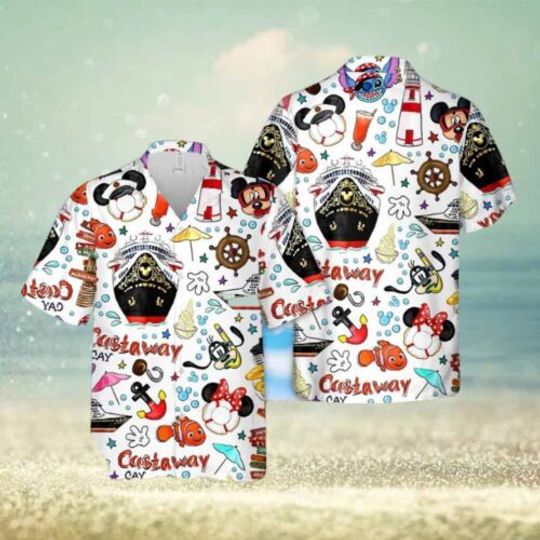 Disney Cruise Hawaiian 3D Shirt, Disney Cruise Birthday Hawaiian Shirt, Aloha Outfit For Men Women