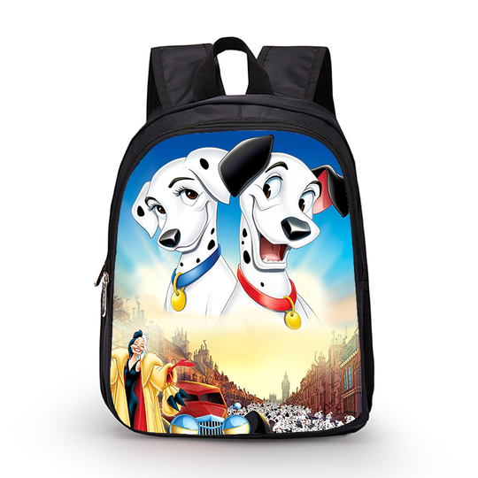 Disney 101 Dalmatians Kindergarten Backpack, Children School Bag, Toddler Bag for Kids Girls School Bookbags Gift