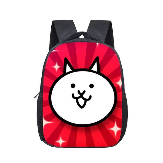 Game The Battle Cats Kindergarten Backpack, Children School Bag, Baby Toddler Bag For Fashion Kids School Bookbags Gift