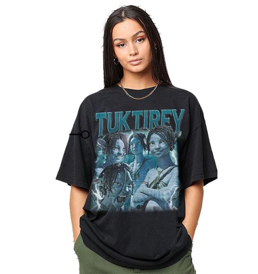 Avatar Tuktirey  Vintage T-Shirt, Gift For Women and Man Unisex T-Shirt, Vintage 90s Cotton Shirt, Retro Short Sleeve T-shirt