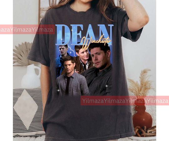 Dean Winchester Shirt, Jensen Ackles Actor Retro Shirt, Dean Winchester Supernatural Shirt, Supernatural Dean Winchester Tshirt, Dean