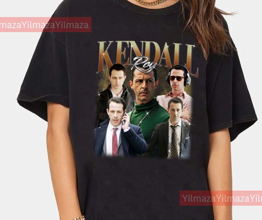 Limited Kendall Roy Vintage T-Shirt, Gift For Women and Man Unisex T-Shirt, Vintage 90s Cotton Shirt, Retro Short Sleeve T-shirt