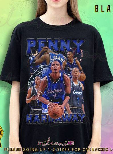 Discover Vintage 90s Graphic Style Penny Hardaway T-Shirt Unisex Retro Oversized Basketball Bootleg Tee T-Shirt