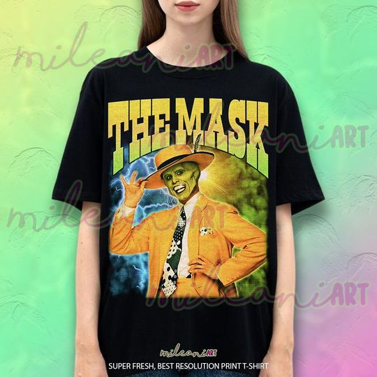 The Masssk T-shirt | Vintage Shirt | Gift for Him Her Tees | Men Women Unisex Tshirt | Vintage 90s Cotton Shirt | Retro Short Sleeve T-shirt
