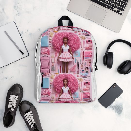 Barbie backpack, Barbie school bag, Barbie travel backpack