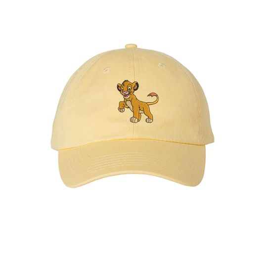 The Lion King Simba embroidered Hat Disney Animal Kingdom Trip Hat, Disneyland Hat