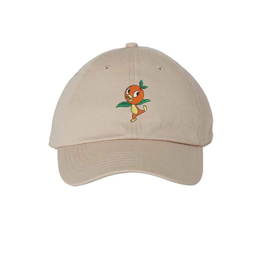 Orange Bird Hat, Adult Kids Sizes, Enchanted Tiki Room Bird Embroidered Hat, Magic Kingdom Epcot Disney Florida Trip Hat