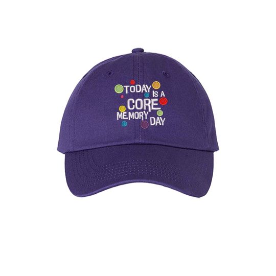 Core Memory Day embroidered Hat Inside Out emotions Joy Best Day Magic Kingdom, Disney Trip cap, Adult Kids sizes adjustable Dad Hat