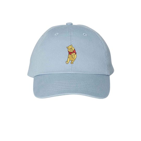 Pooh Hat Adult Kid Sizes, Pooh Friends, Pooh Bear Embroidered Hat, Disney World Pooh Hat, Disney Trip Hat