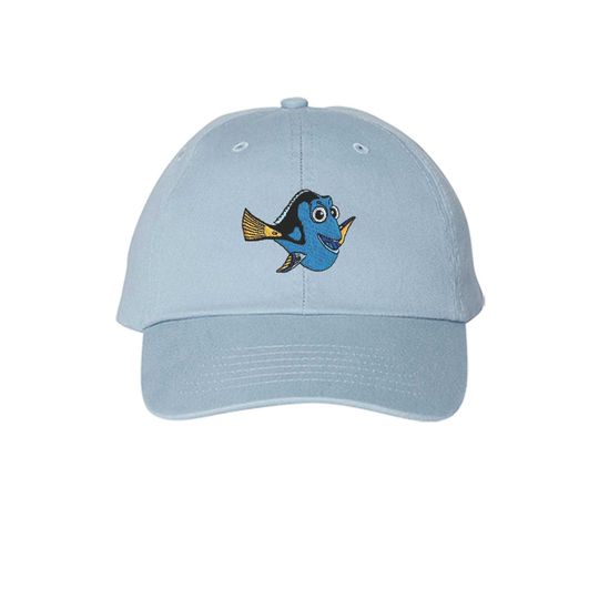 Finding Dory Hat Adult Kids sizes, Dory Blue fish Embroidered Hat, Finding Nemo, Epcot, Disney Trip Hat, Disney Vacation Hat