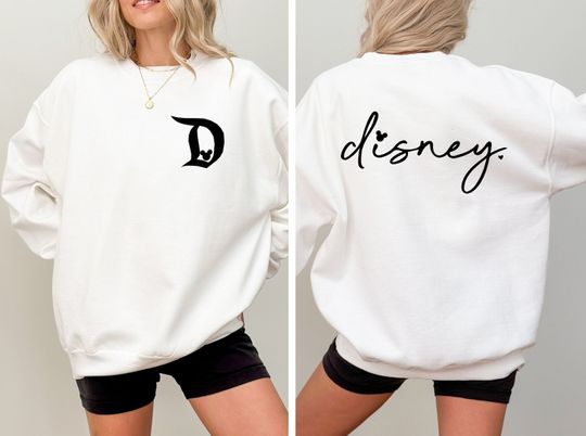 Disney Sweatshirt, Disney Heart Sweatshirt, Disney Couple Sweater, Disney Trip Sweatshirt, Disneyland Sweatshirt, Disney Vacation Sweatshirt