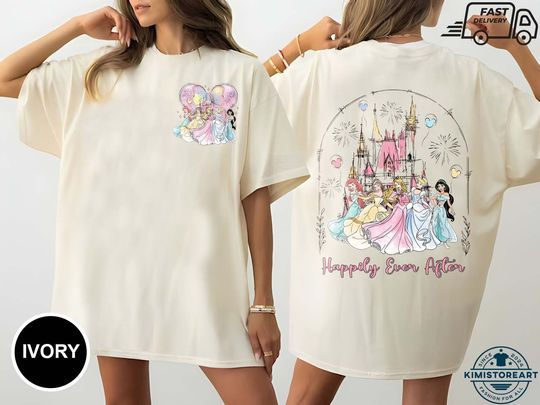 Disney Princess Comfort Colors Shirt, Princess Castle Shirt, Magic Kingdom Shirt, Princess Birthday Shirt, WDW Girls Trip Shirt, Disneyland