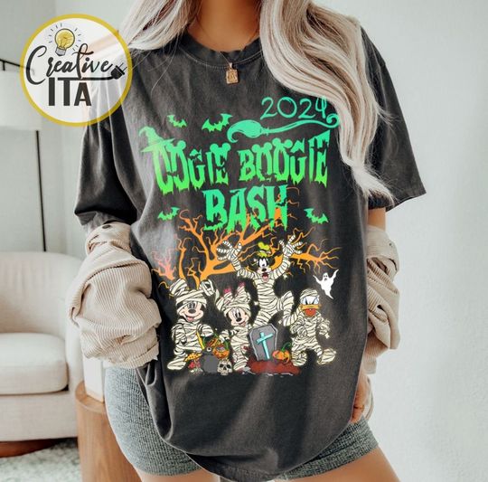 Oogie Boogie Bash 2024 Mickey Mummy T-shirt, Disneyland Halloween Party Shirt, Disney Halloween Shirt, Halloween Merch, Halloween Clothing for Men, Women and Kids