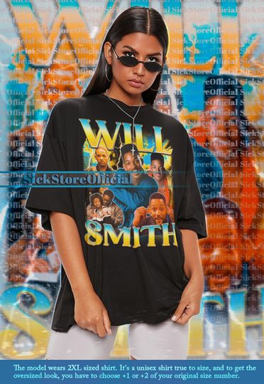 WILL SMITH Vintage Shirt, Will Smith Homage Tshirt,  Will Smith Merch Gift, Will Smith Fan Tees, Actor Will Smith Retro 90s Shirt