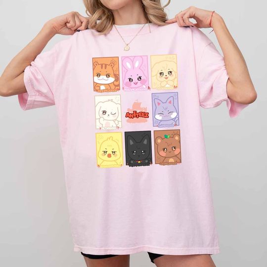 Kpop ATEEZ Shirt, Kpop ATEEZ Tshirt, Ateez Fan Shirt, ATEEZ World Tour 2024 Kpop Shirt, Ateez Hongjoong, Ateez Aniteez Sweatshirt