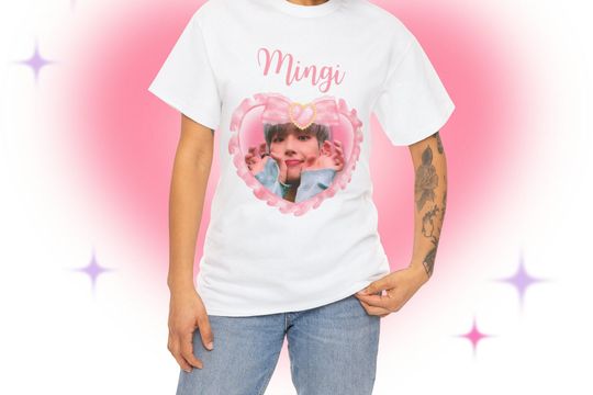 ATEEZ Mingi Coquette Bow Kpop Shirt, Ateez Tour 2024 Merch, Ateez Members Concert Shirt, Gift Ideas for ATINY