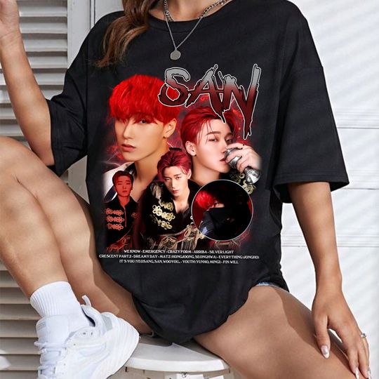 Vintage San Ateez T-shirt, Ateez The World Ep.Fin Will Album Shirt, Ateez Will Shirt, Ateez World Tour Shirt, ATEEZ Tour 2023 Shirt