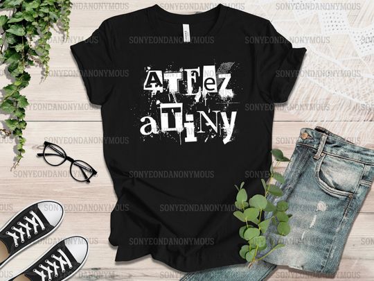 Ateez Atiny T-Shirt | Ateez T-Shirt | Ateez Shirt | Ateez Merch | Atiny T-Shirt | Atiny Shirt | Atiny Merch | Ateez World Tour | Ateez Tour