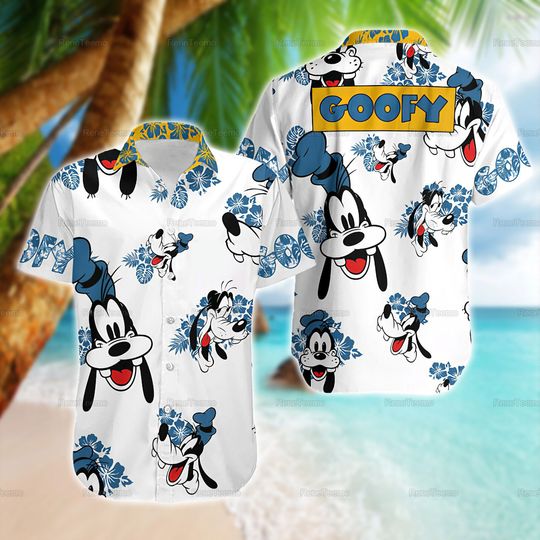 Goofy Shirt, Goofy Dog Hawaiian Shirt, Disney World Shirt, Disney Goofy Shirt, Funny Goofy Shirt, Goofy Summer Shirt