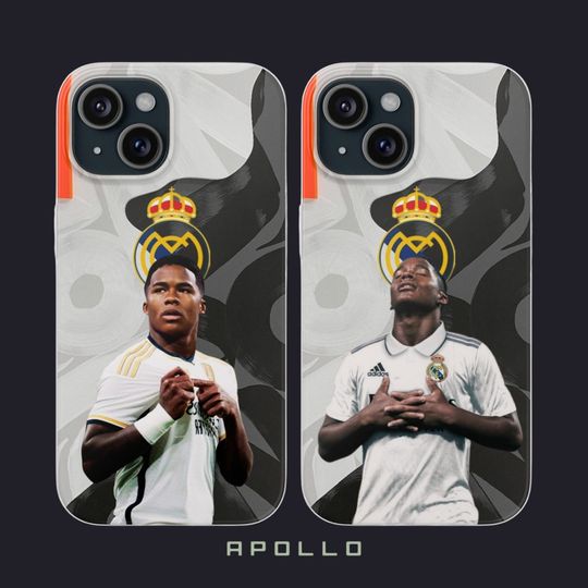 Endrick Real Madrid ''Hala Madrid'' Phone Cover for IPhone Cases, IPhone Cases Printed Pootball Players, Gifts For Football Lover, Soccer Merch