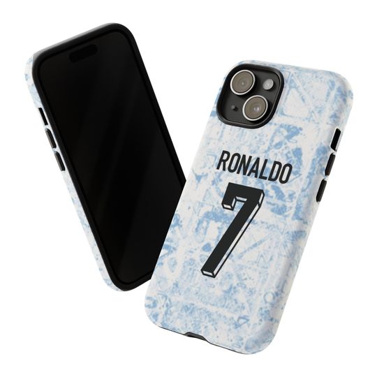 Cristiano Ronaldo Portugal Away Kit IPhone Cases, IPhone Cases Printed Pootball Players, Gifts For Football Lover, Soccer Merch