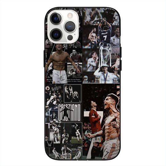 CR7 Phone Case, Cristiano Ronaldo IPhone Cases, IPhone Cases Printed Pootball Players, Gifts For Football Lover, Soccer Merch