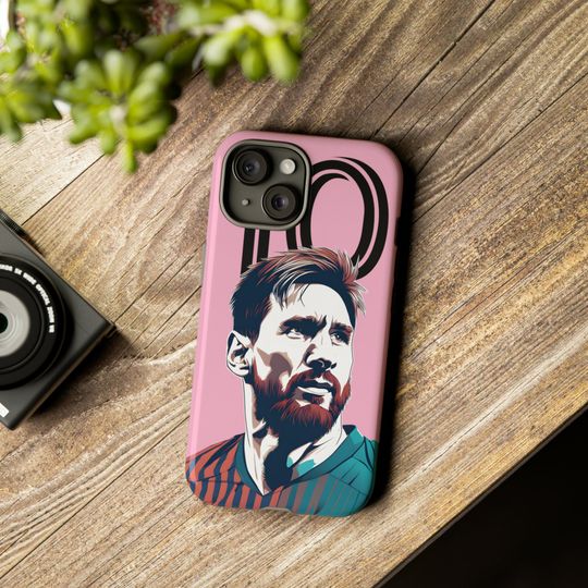 Lione Messi IPhone Cases, IPhone Cases Printed Pootball Players, Gifts For Football Lover, Soccer Merch