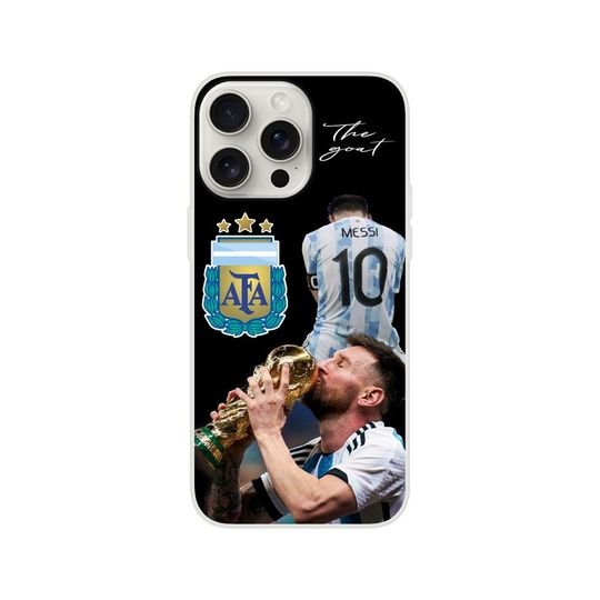 Messi IPhone Cases, IPhone Cases Printed Pootball Players, Gifts For Football Lover, Soccer Merch