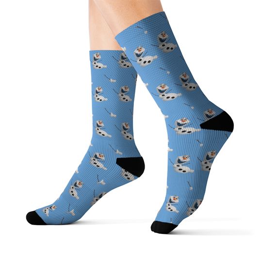 Frozens Olaf Socks,  Disney Sock, Cartoon Sock,  Socks Accessories for Man's Woman | Christmas Gifts